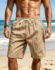 Mivanity Casual Cotton Stripe Shorts