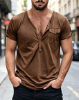Mivanity Casual Essential Henley Shirt