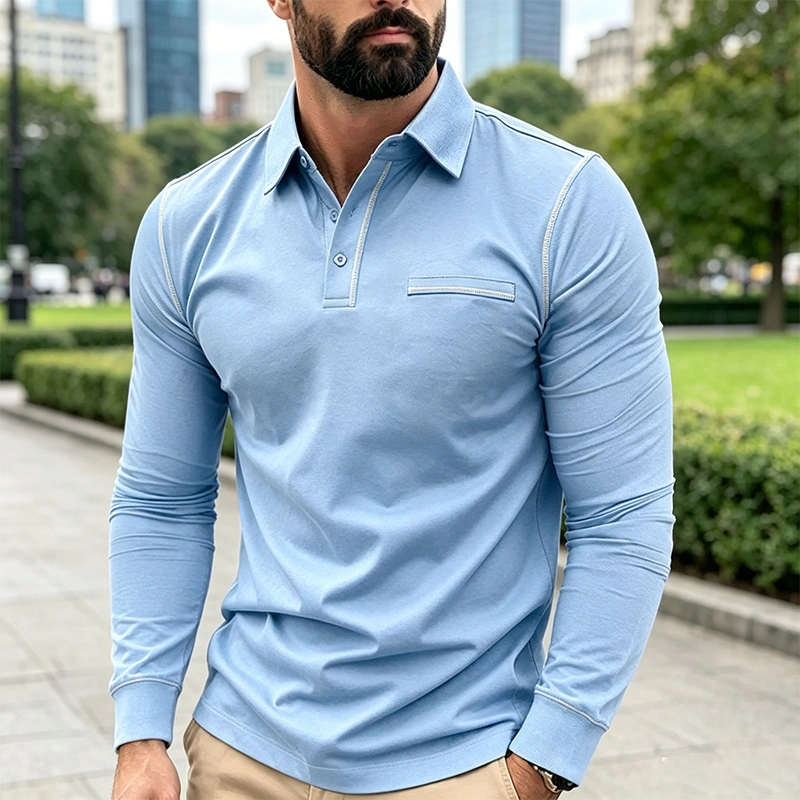 Mivanity Casual Relaxed Fit Polo Shirts