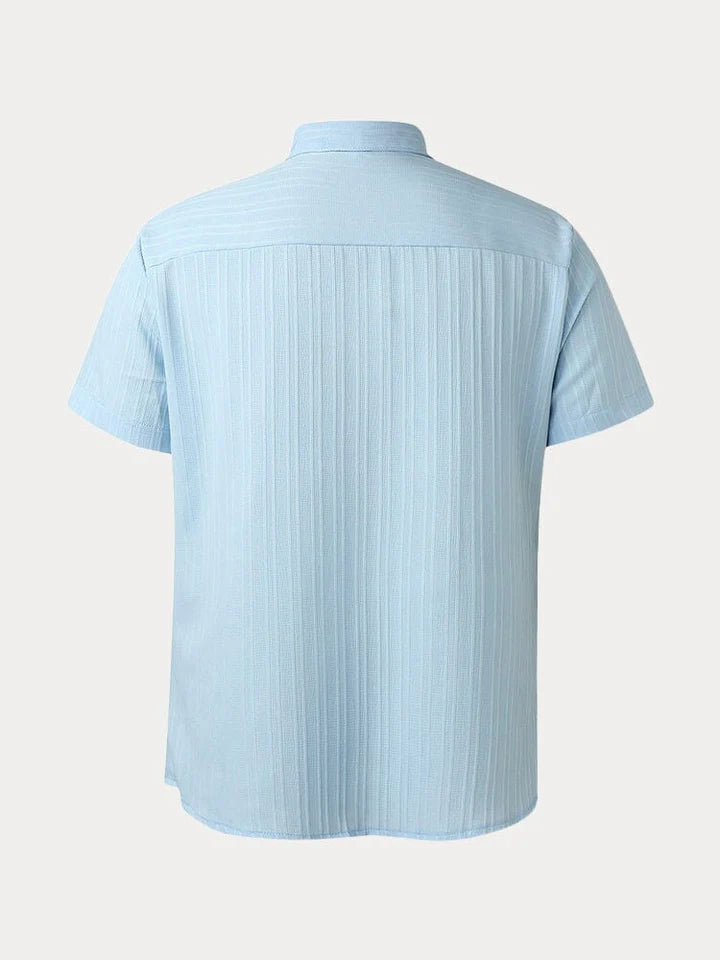 Mivanity Casual Striped Textured Shirts