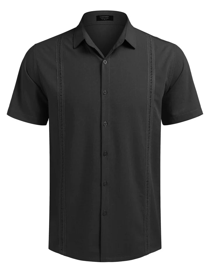Mivanity Casual Wrinkle Free Stretch Shirts