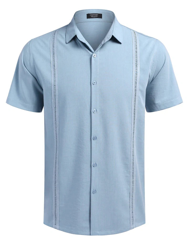Mivanity Casual Wrinkle Free Stretch Shirts
