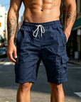 Mivanity Classic Breathable Cotton Cargo Shorts
