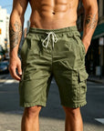 Mivanity Classic Breathable Cotton Cargo Shorts