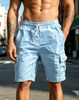Mivanity Classic Breathable Cotton Cargo Shorts