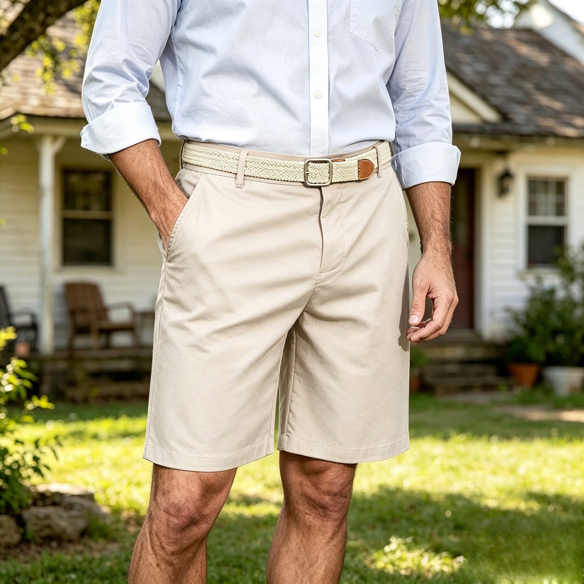 Mivanity Classic Leisure Cotton Shorts