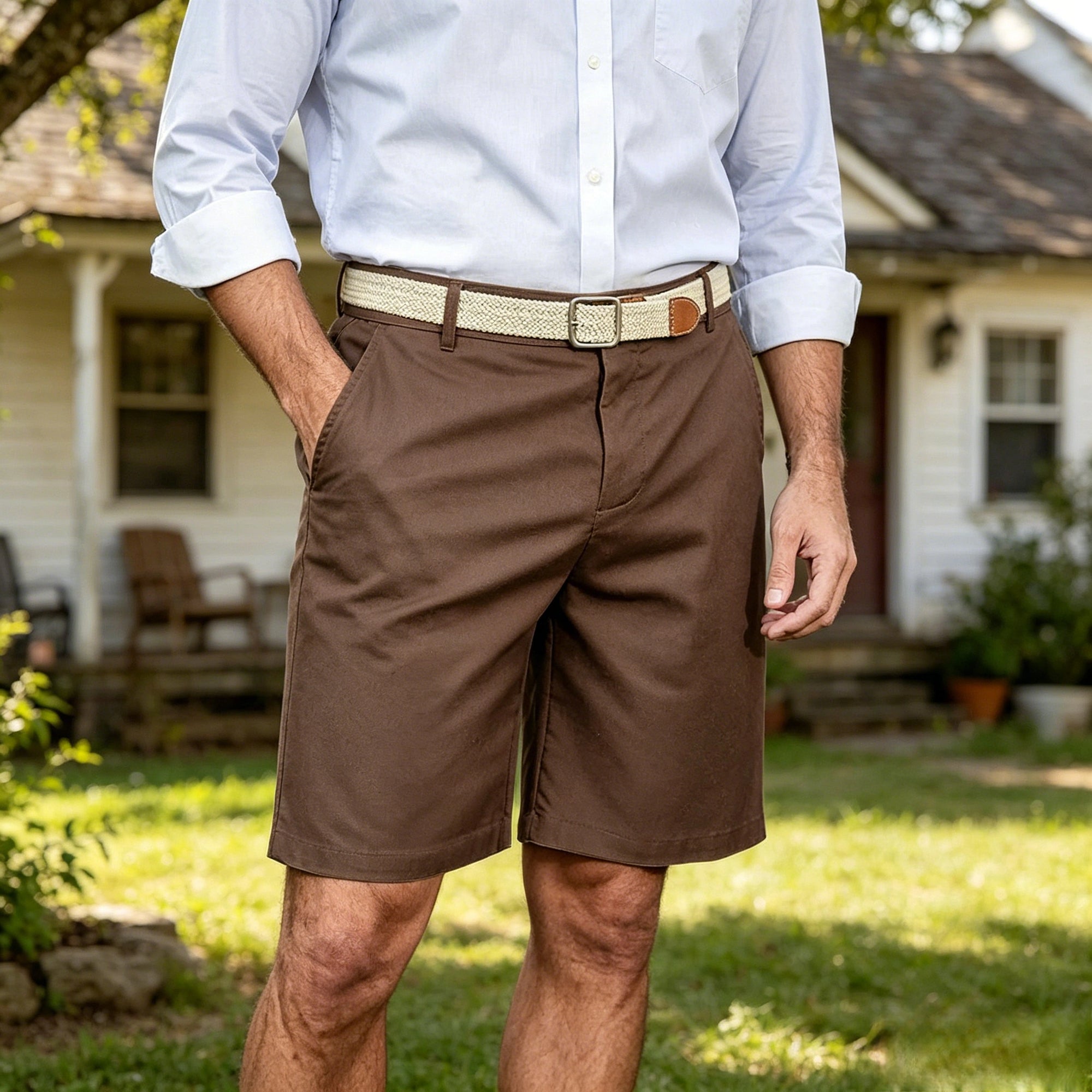 Mivanity Classic Leisure Cotton Shorts