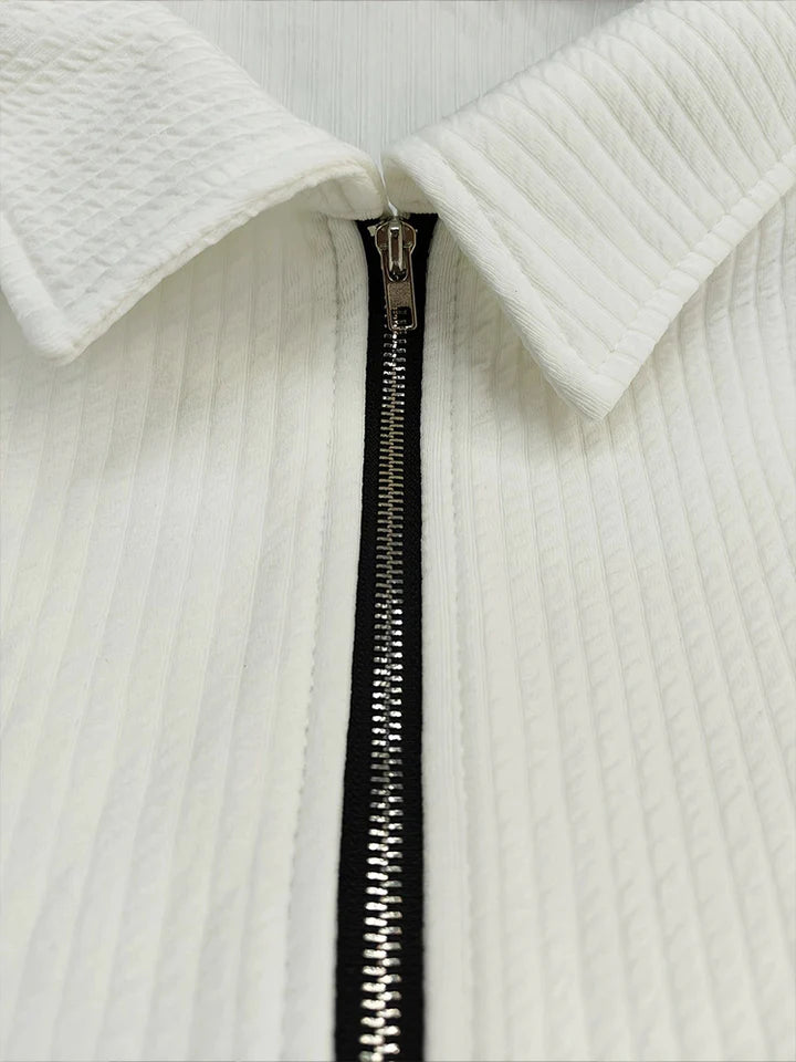 Mivanity Classic Soft Textured Polo Shirts