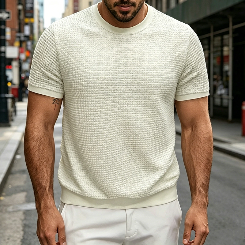 Mivanity Comfort Knit Basic T-Shirts