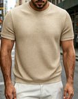 Mivanity Comfort Knit Basic T-Shirts