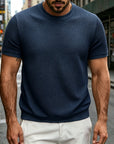 Mivanity Comfort Knit Basic T-Shirts