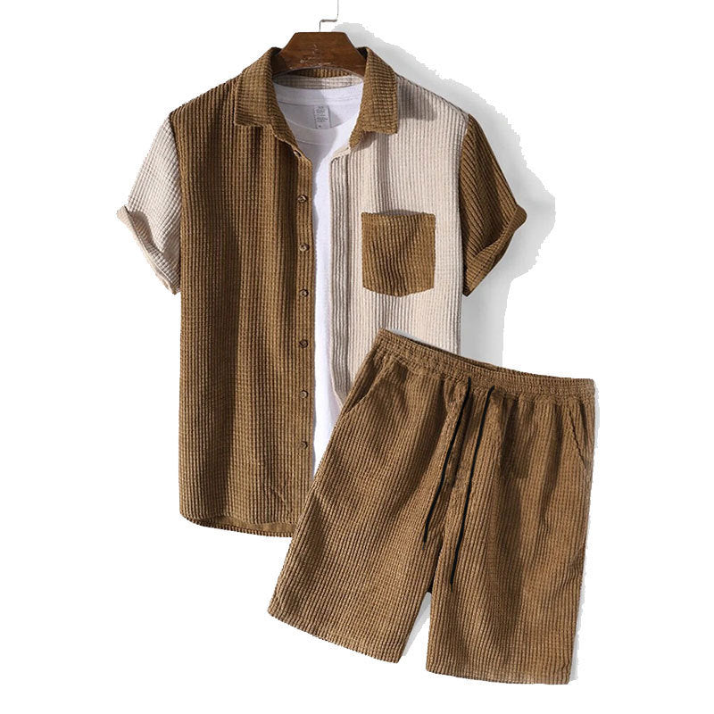 Mivanity Corduroy Two Piece Sets
