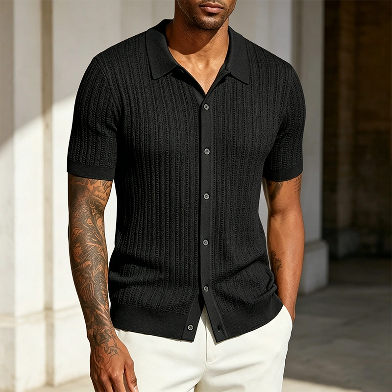 Mivanity Embroidered Guayabera Linen Shirts