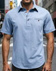 Mivanity Lightweight linen polo shirts