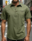 Mivanity Lightweight linen polo shirts