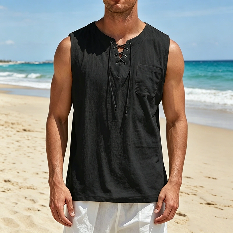 Mivanity Linen Tank Top