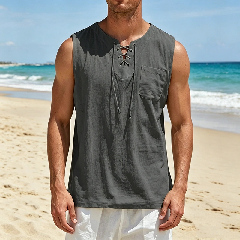Mivanity Linen Tank Top