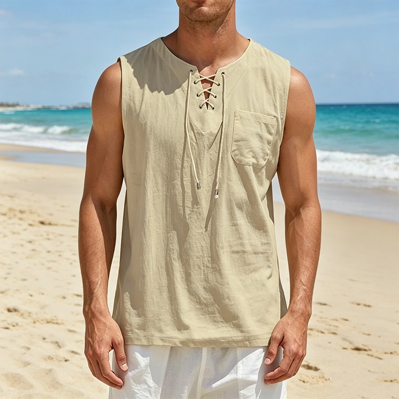Mivanity Linen Tank Top