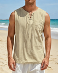 Mivanity Linen Tank Top