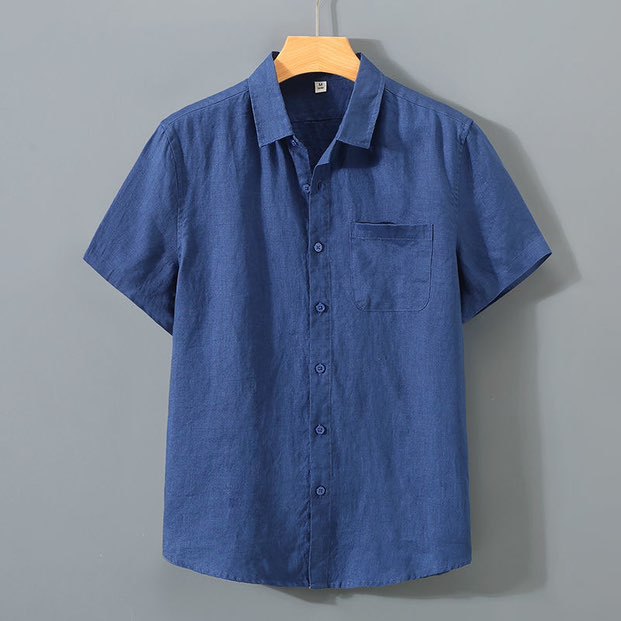 Mivanity  Men Linen Shirt Summer Shirts
