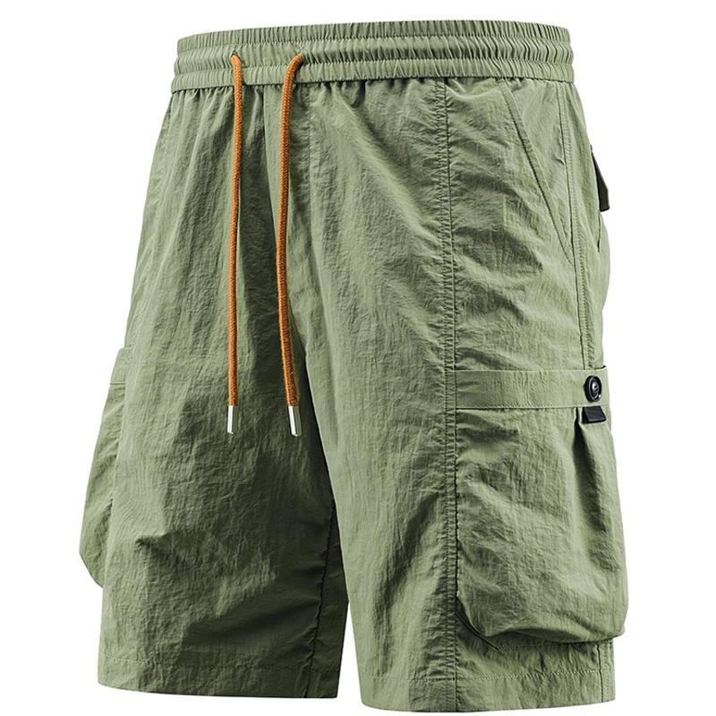 Mivanity Men's 2-Piece Short-Sleeve Shirt Cargo Pants Sets