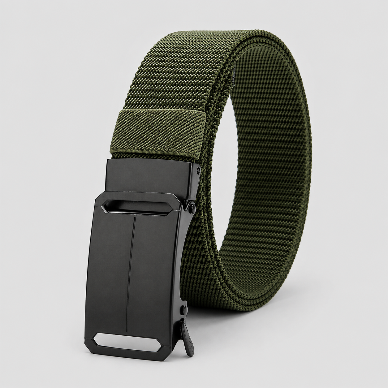 Mivanity Men's Automatic Buckle Woven Tactical Belt