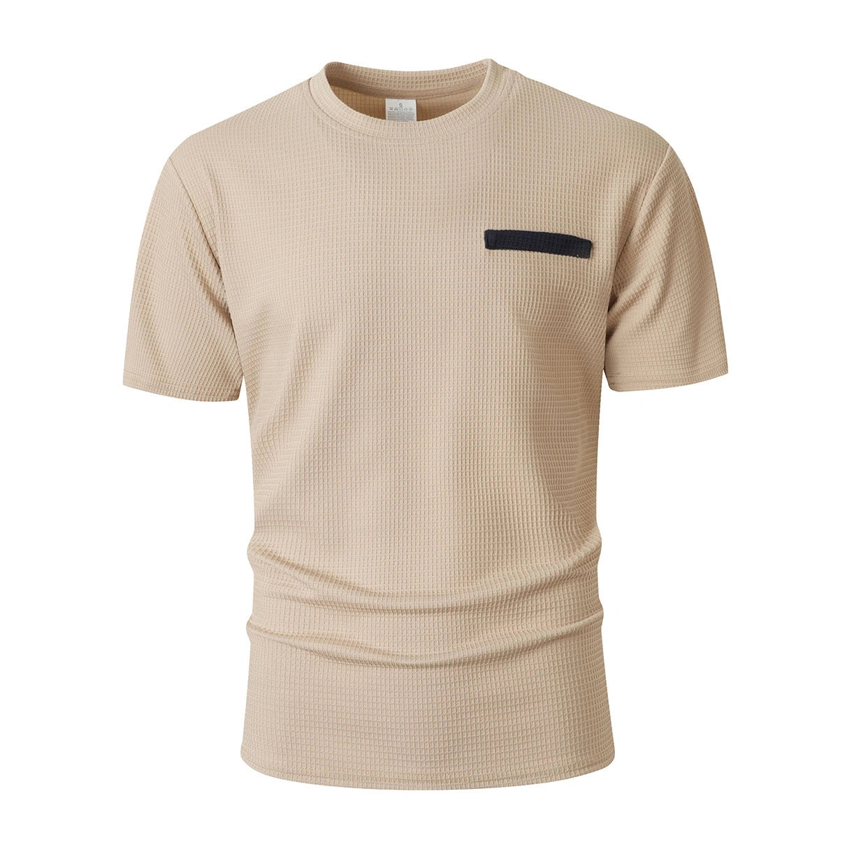 Mivanity Men's Basic T-Shirt with Front Pocket T-Shirts