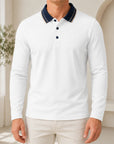 Mivanity Men's Business Casual Long-Sleeve Base Layer Shirts