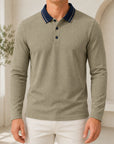 Mivanity Men's Business Casual Long-Sleeve Base Layer Shirts