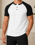 Mivanity Men's Casual Solid Color T-Shirts