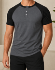 Mivanity Men's Casual Solid Color T-Shirts