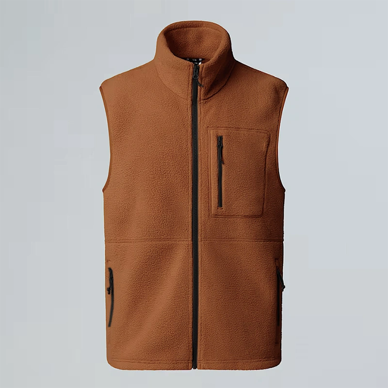 Mivanity Men's Casual Sports Outdoor Zip-Up Tank Tops