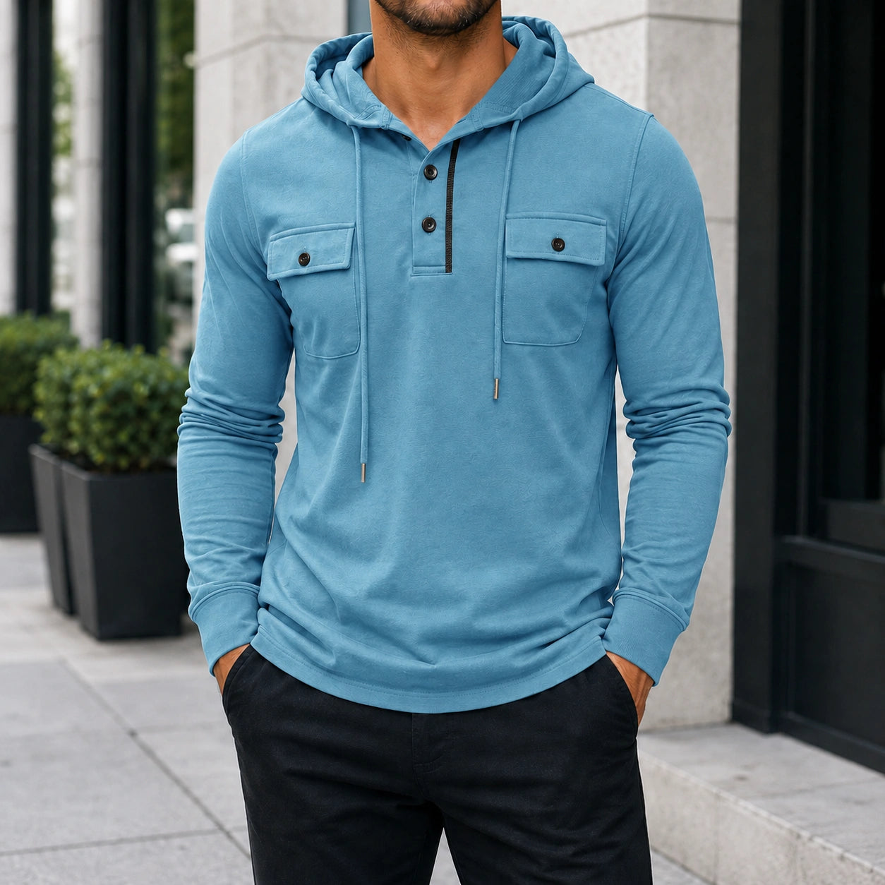 Mivanity Men's Casual Utility Inspired Sweatshirts