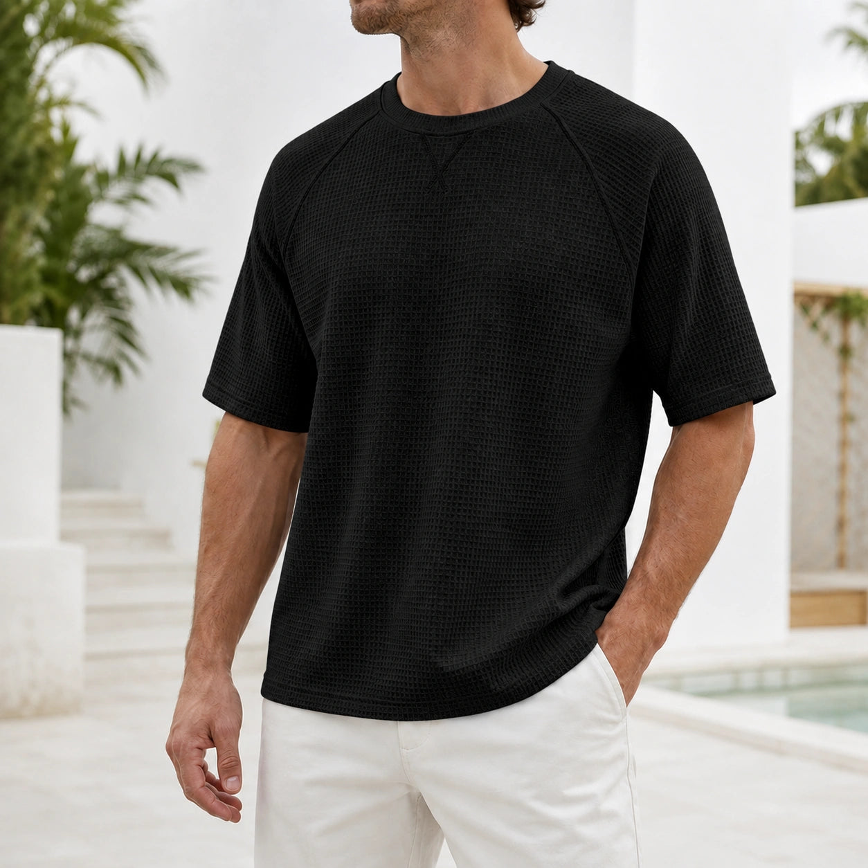 Mivanity Men's Classic Fashion Short-Sleeve T-Shirts