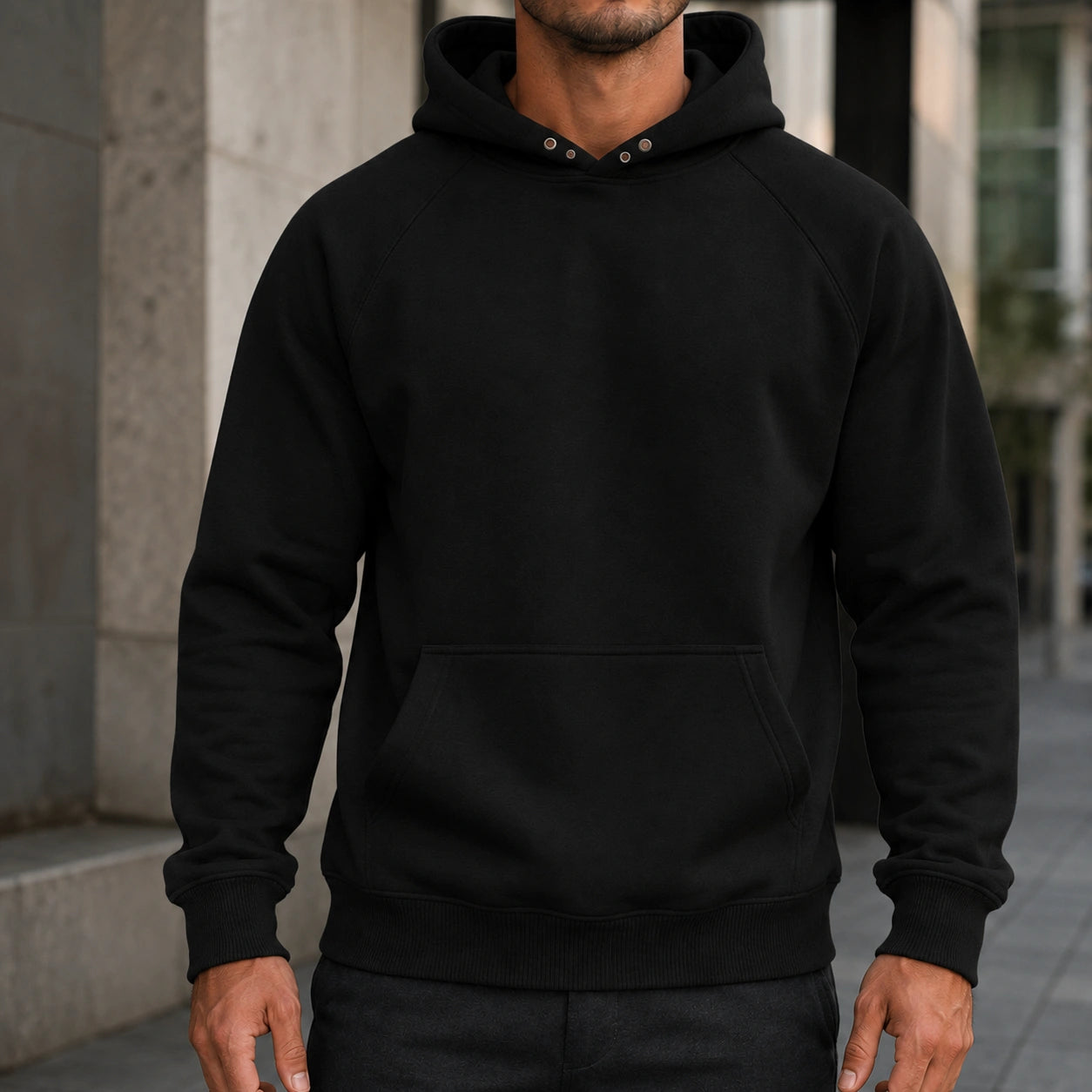 Mivanity Men's Comfy Breathable Hooded Sweatshirts
