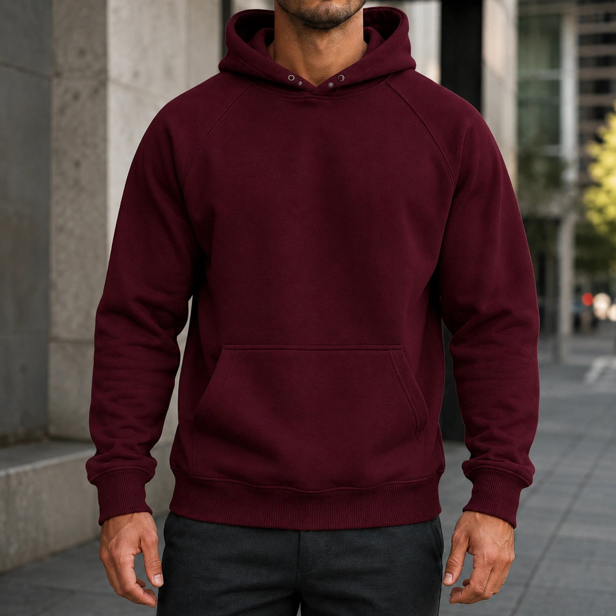 Mivanity Men's Comfy Breathable Hooded Sweatshirts