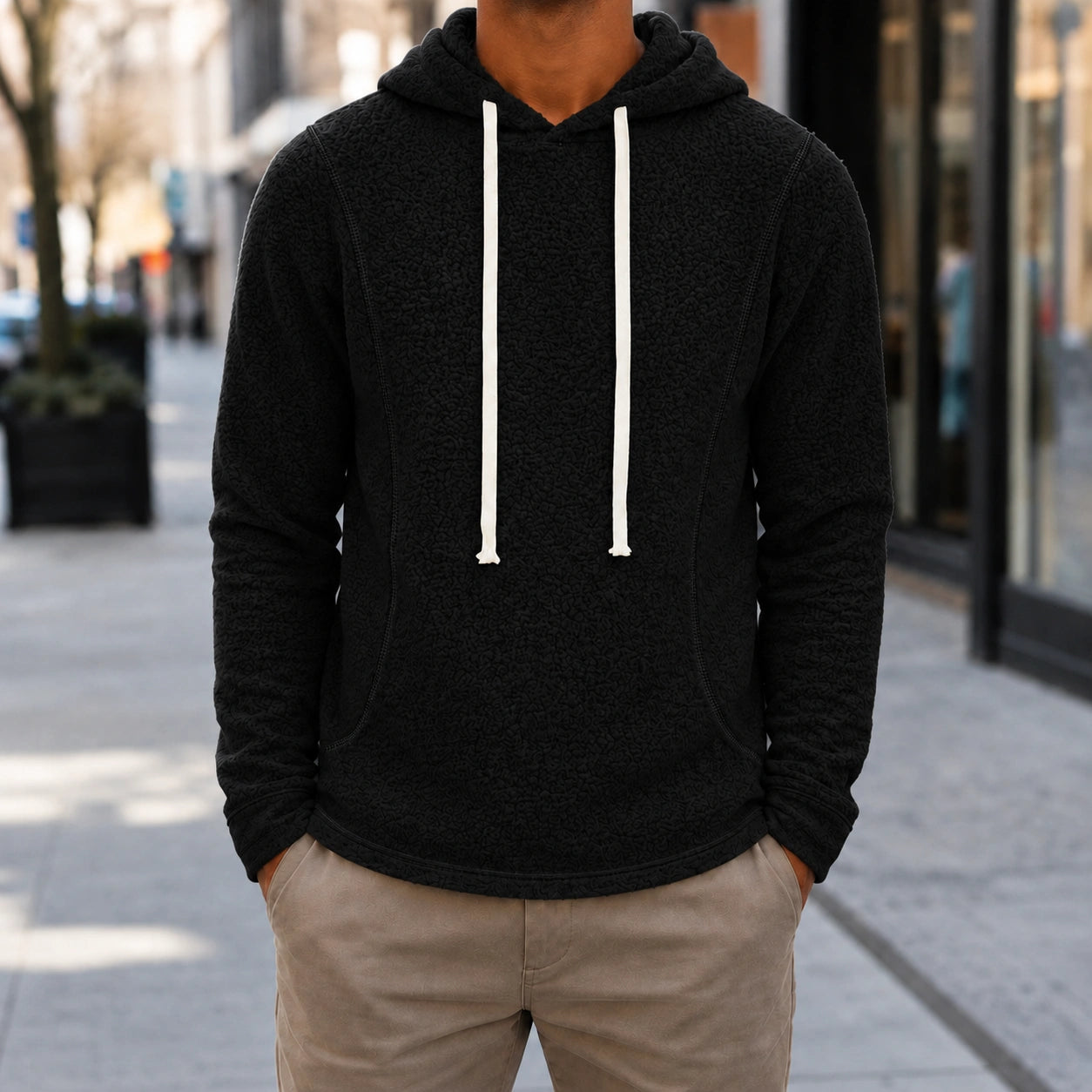 Mivanity Men's Comfy Warm Polar Fleece Sweatshirts