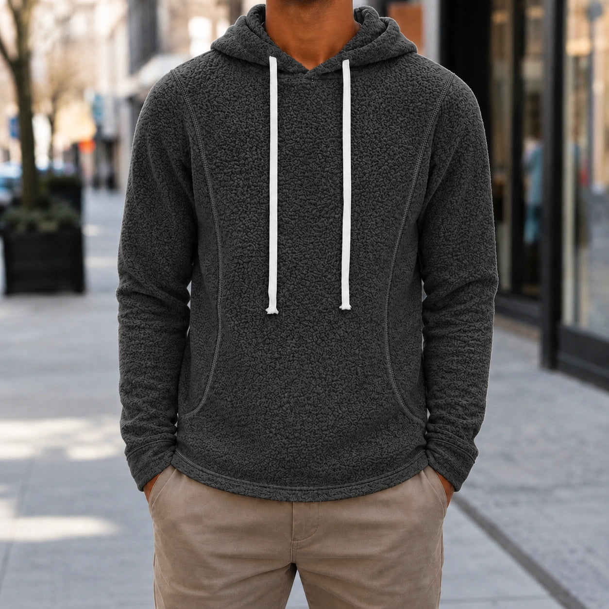 Mivanity Men's Comfy Warm Polar Fleece Sweatshirts