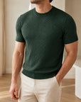 Mivanity Men's Cool-Feel Knit T-Shirts