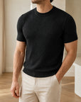 Mivanity Men's Cool-Feel Knit T-Shirts