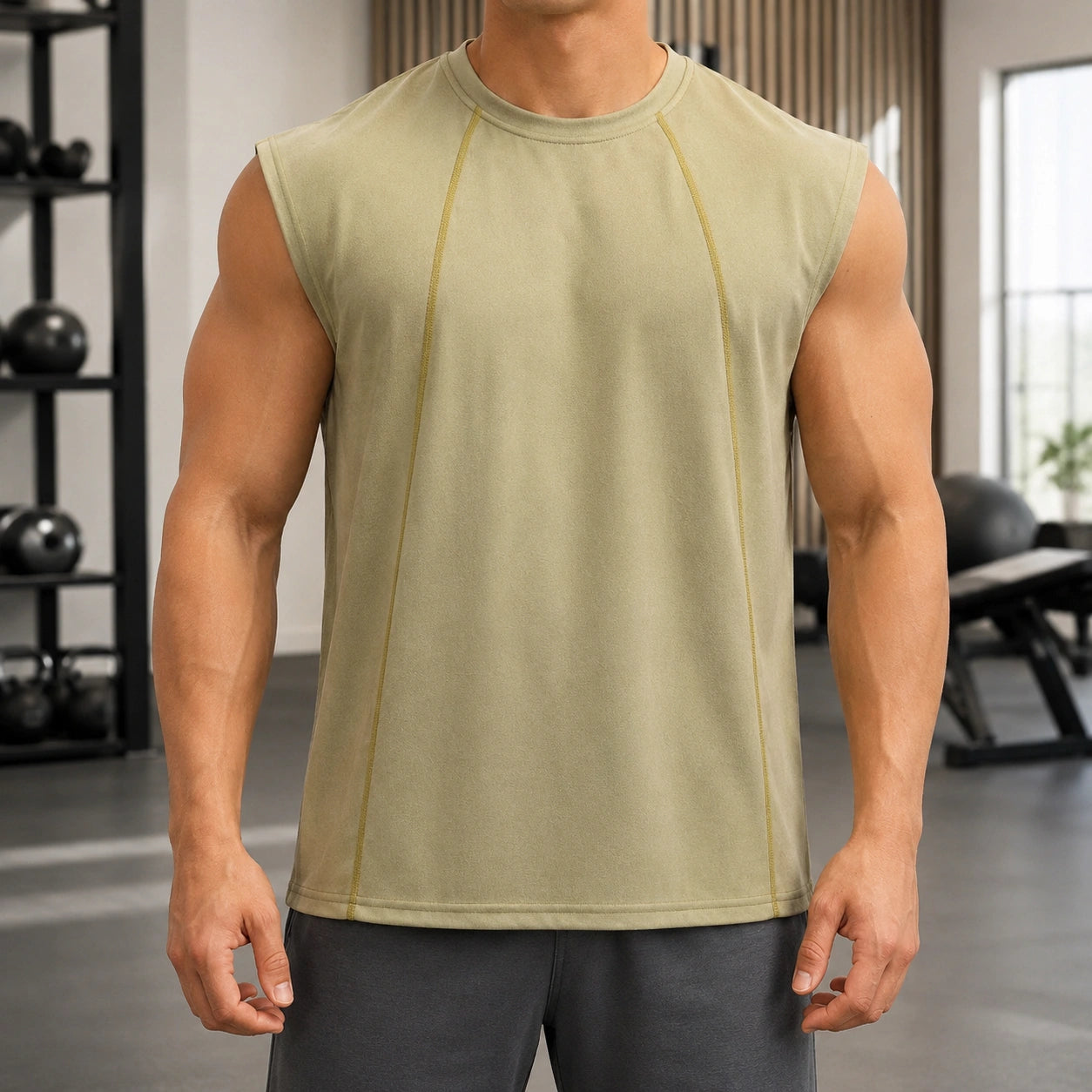 Mivanity Men's Cross-BorderKnitted Tank Tops