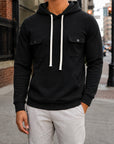 Mivanity Men's Everyday Comfort Fleece Cargo Sweatshirts