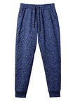 Mivanity Men's Fleece-Lined Hooded Jacket Jogger Pants 2-Piece Winter Sets