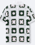 Mivanity Men's French Vintage Knit Polo Shirts