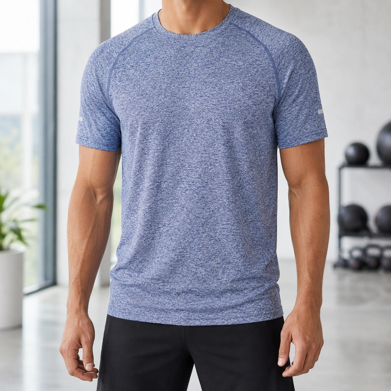 Mivanity Men's Geometric Print Short-Sleeve T-Shirts