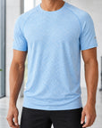 Mivanity Men's Geometric Print Short-Sleeve T-Shirts