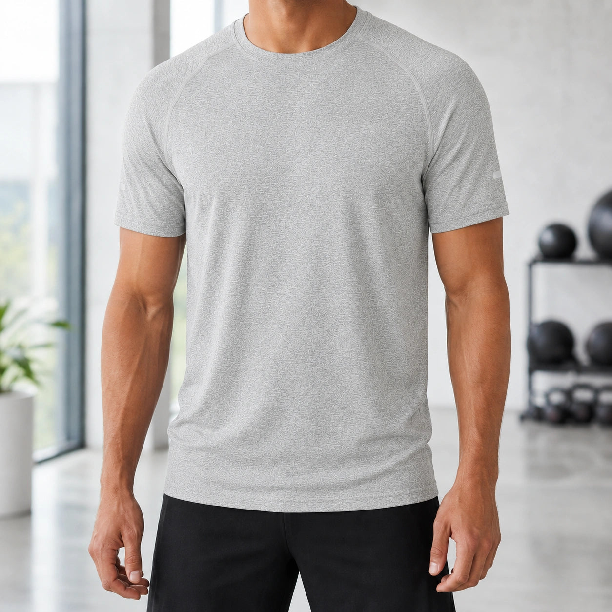 Mivanity Men's Geometric Print Short-Sleeve T-Shirts