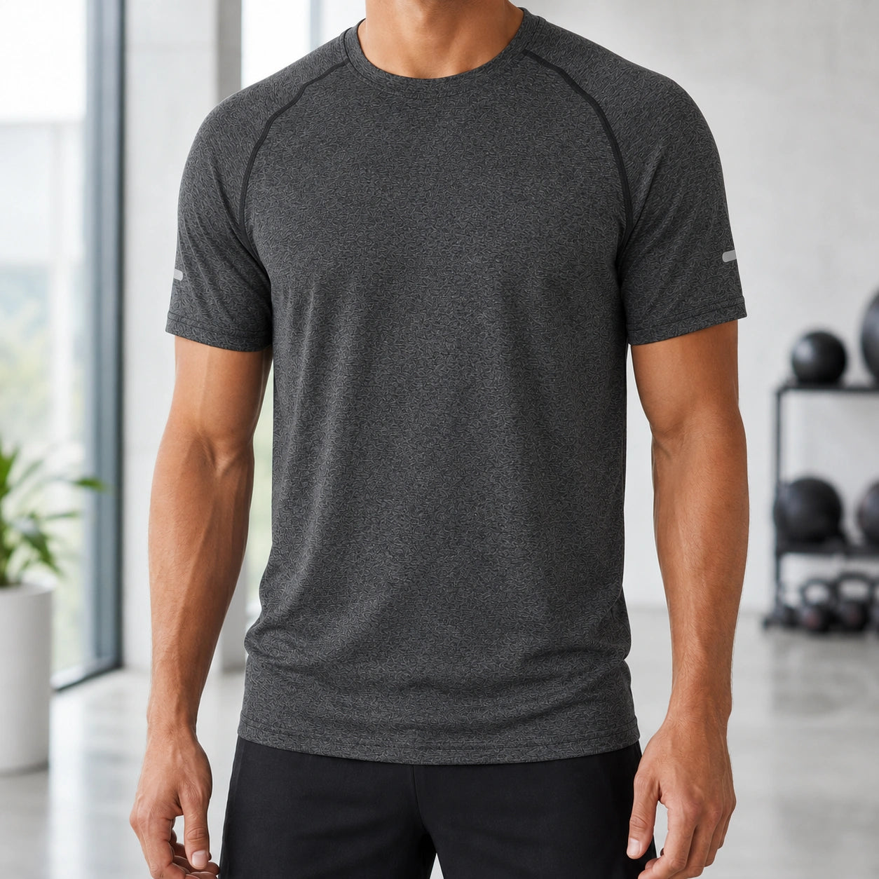 Mivanity Men's Geometric Print Short-Sleeve T-Shirts