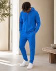 Mivanity Men's Hooded Sweatshirt Jogger Pants 2-Piece Spring Sets