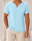 Mivanity Men's Lightweight Breathable V-Neck T-Shirts